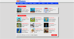 Desktop Screenshot of okgames.com