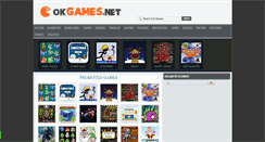 Desktop Screenshot of okgames.net