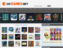 Tablet Screenshot of okgames.net